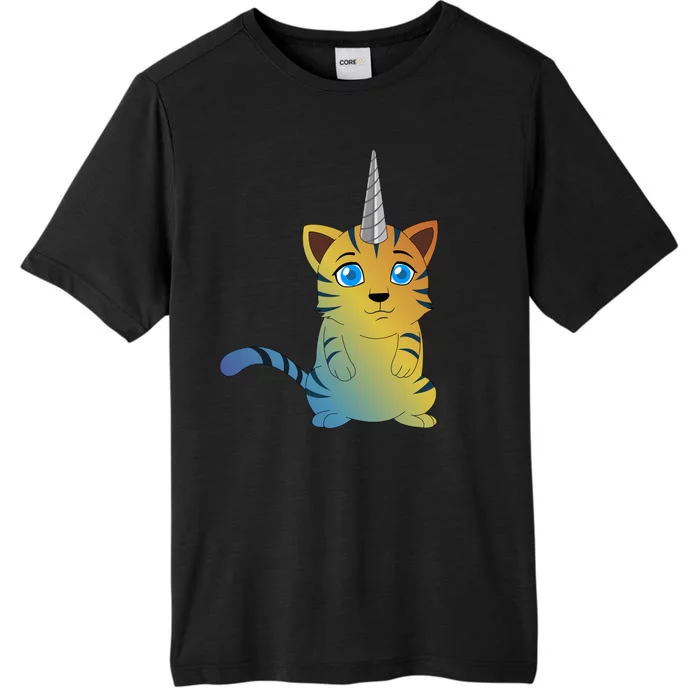 Cat Unicorn Caticorn ChromaSoft Performance T-Shirt