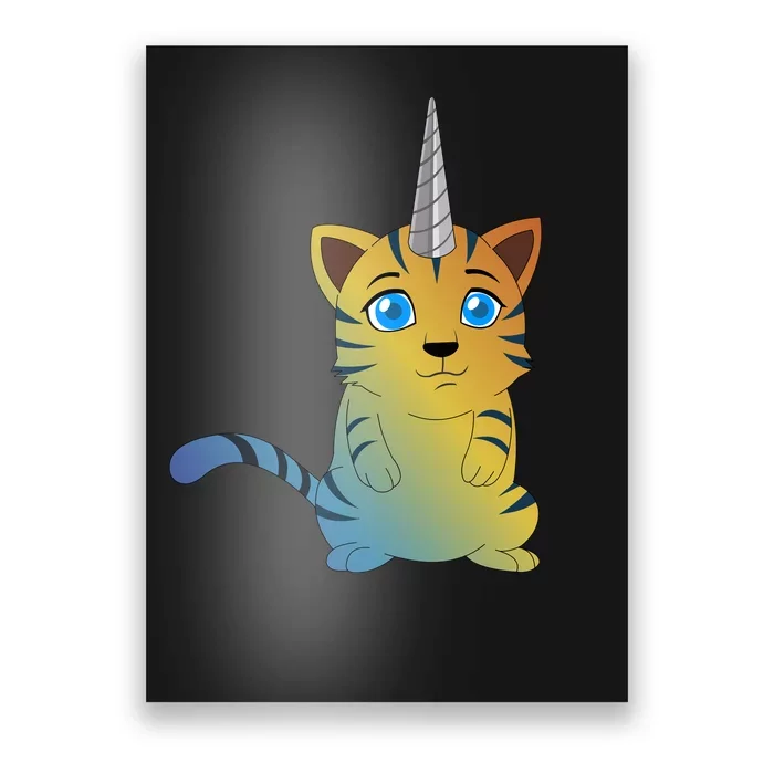 Cat Unicorn Caticorn Poster