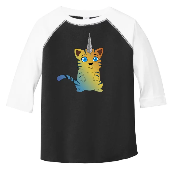 Cat Unicorn Caticorn Toddler Fine Jersey T-Shirt