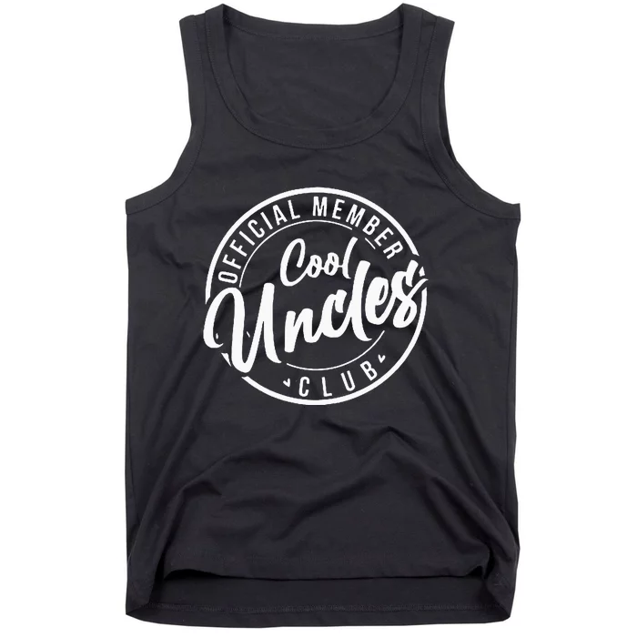 Cool Uncles Club Vintage Fathers Day Tank Top