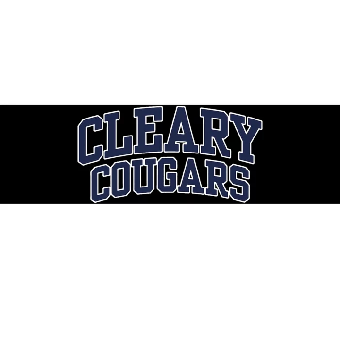 Cleary University Cougars Bumper Sticker