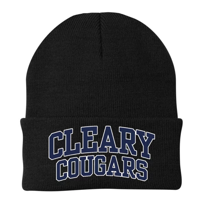 Cleary University Cougars Knit Cap Winter Beanie