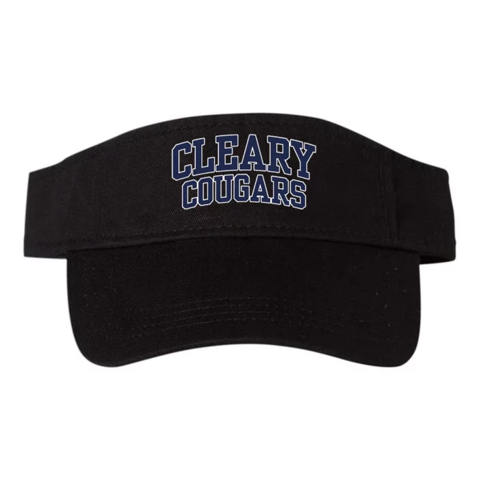 Cleary University Cougars Valucap Bio-Washed Visor