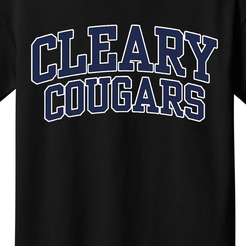 Cleary University Cougars Kids T-Shirt