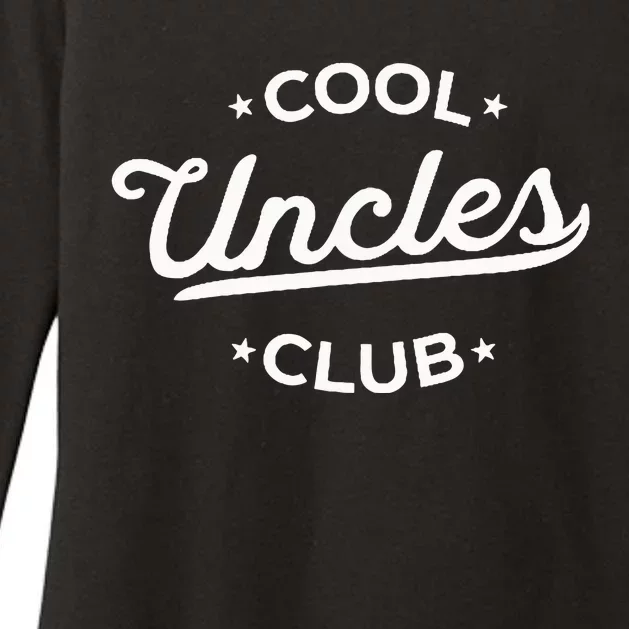 Cool Uncles Club Best Uncle Ever Funny Pocket Fathers Day Womens CVC Long Sleeve Shirt