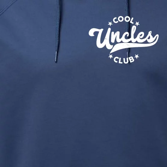 Cool Uncles Club Emblem Performance Fleece Hoodie