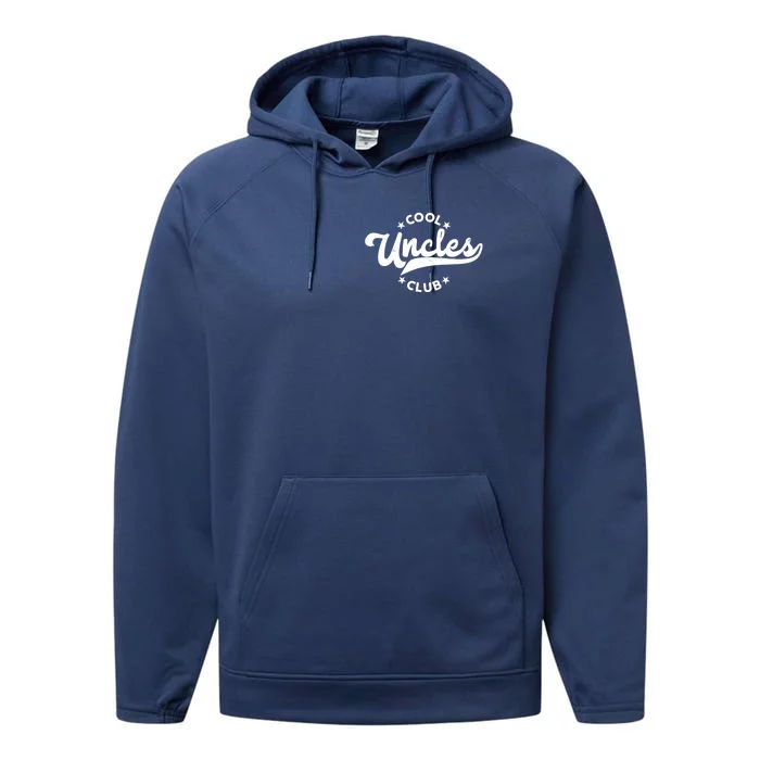 Cool Uncles Club Emblem Performance Fleece Hoodie