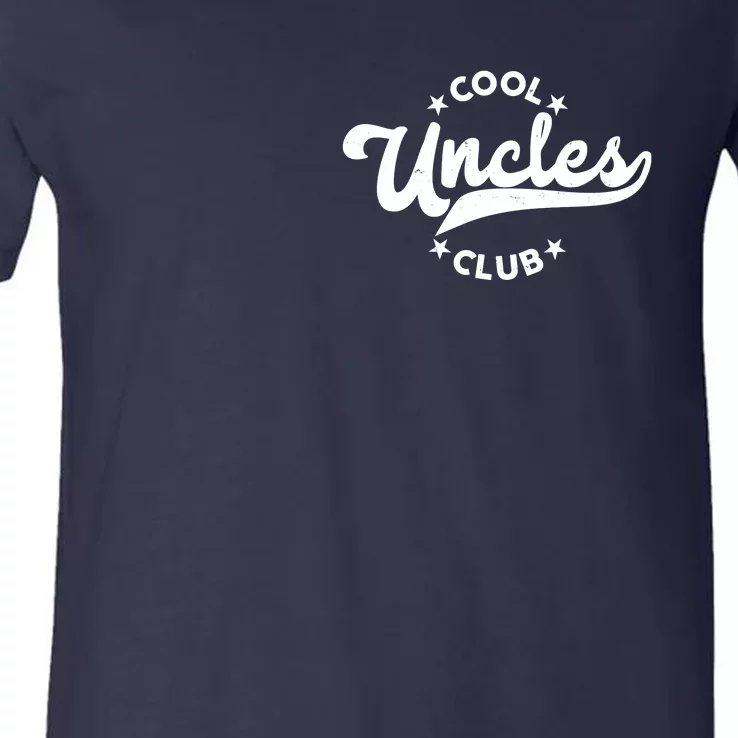 Cool Uncles Club Emblem V-Neck T-Shirt