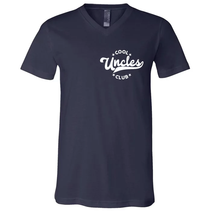 Cool Uncles Club Emblem V-Neck T-Shirt