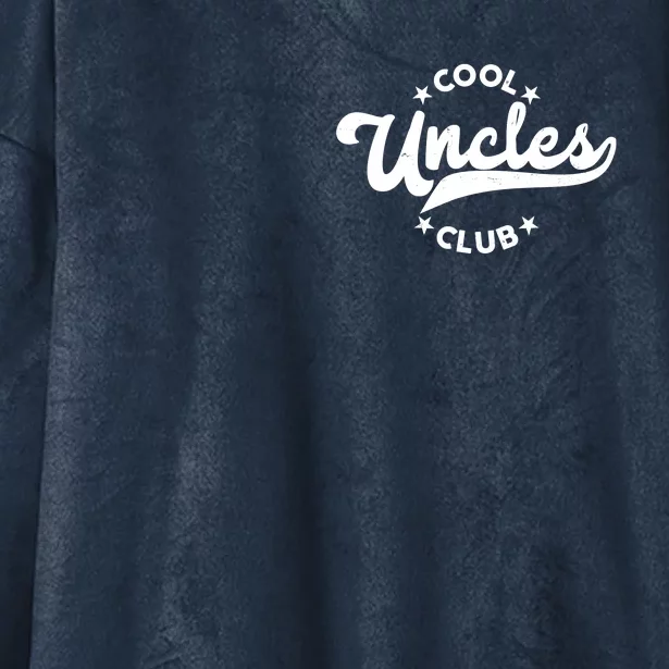 Cool Uncles Club Emblem Hooded Wearable Blanket