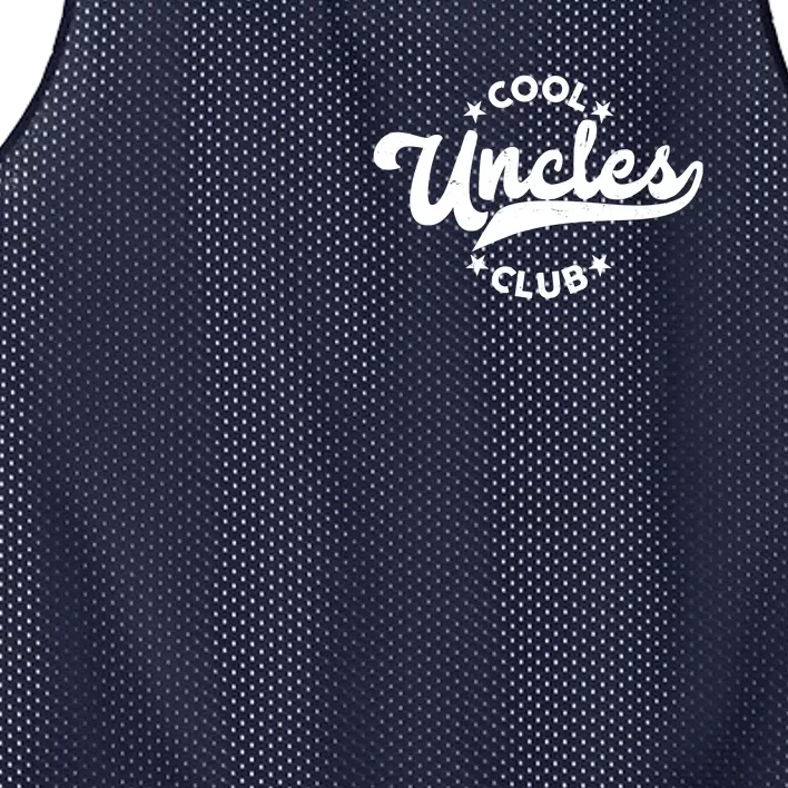 Cool Uncles Club Emblem Mesh Reversible Basketball Jersey Tank