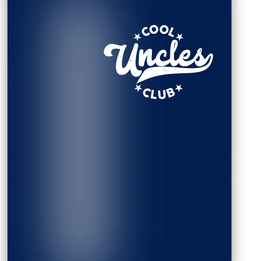 Cool Uncles Club Emblem Poster