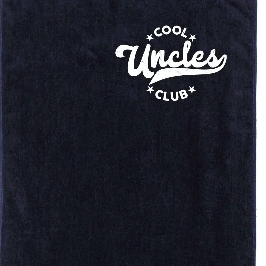 Cool Uncles Club Emblem Platinum Collection Golf Towel