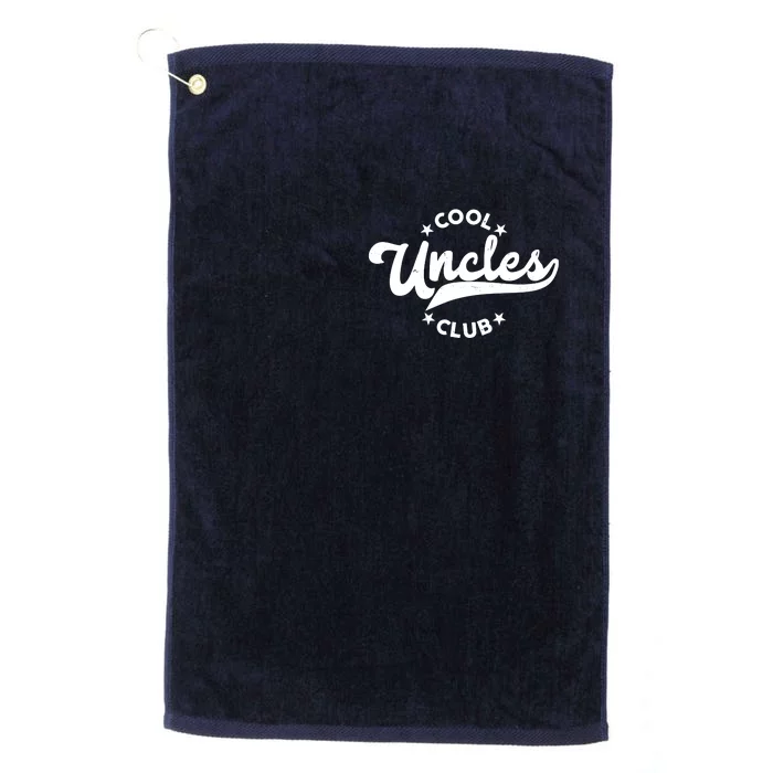 Cool Uncles Club Emblem Platinum Collection Golf Towel