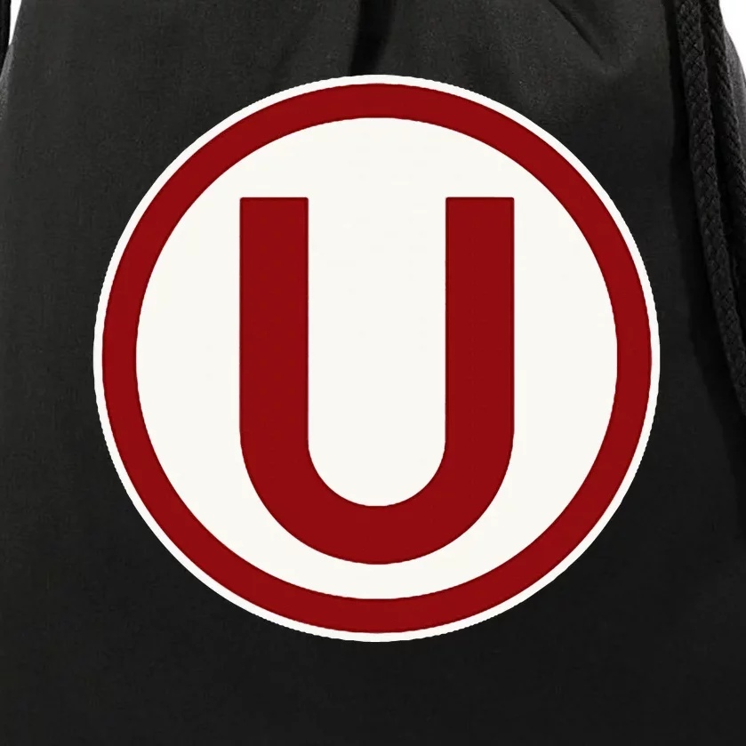 Club Universitario De Deportes Lima Peru Drawstring Bag