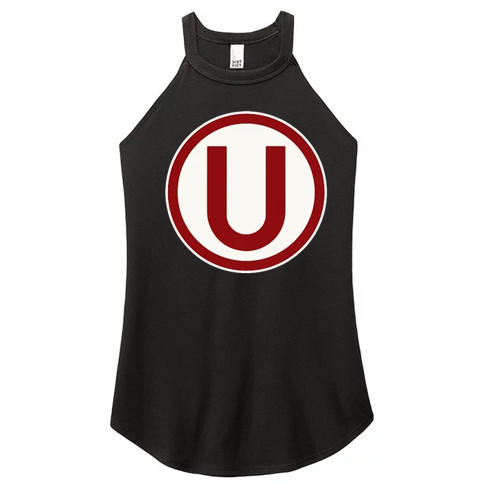 Club Universitario De Deportes Lima Peru Women’s Perfect Tri Rocker Tank