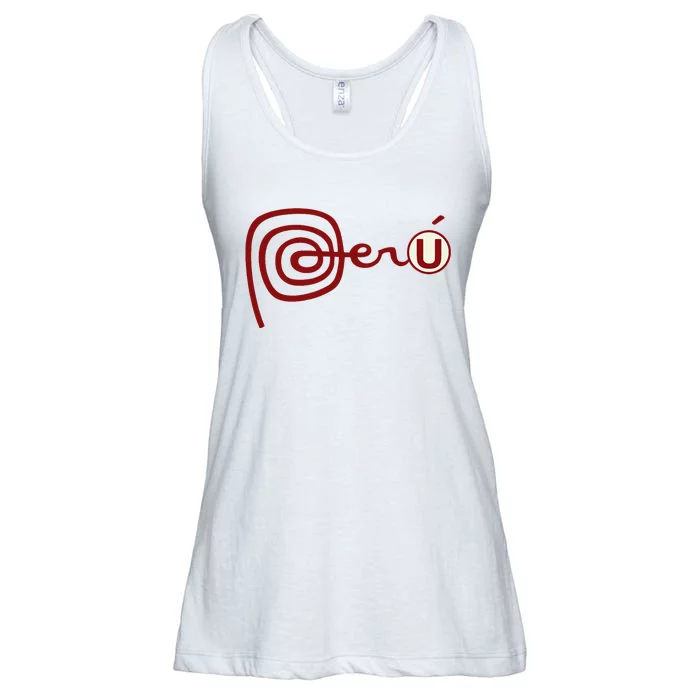 Club U.N.I.V.E.R.S.I.T.A.R.I.O De Deportes Peru Futbol Soccer Ladies Essential Flowy Tank