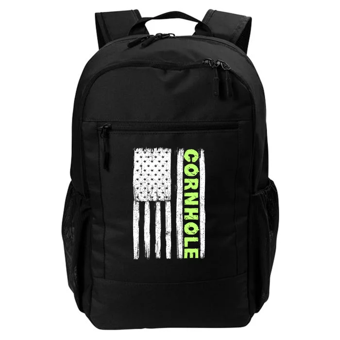 Cornhole Us Flag Daily Commute Backpack