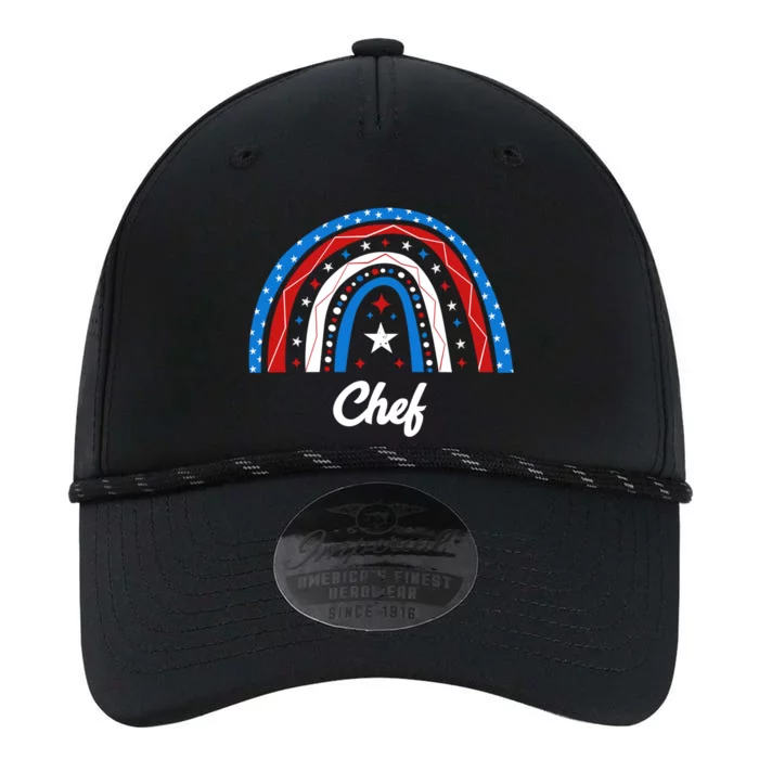 Chef Usa Flag 4th Of July American Gift Performance The Dyno Cap