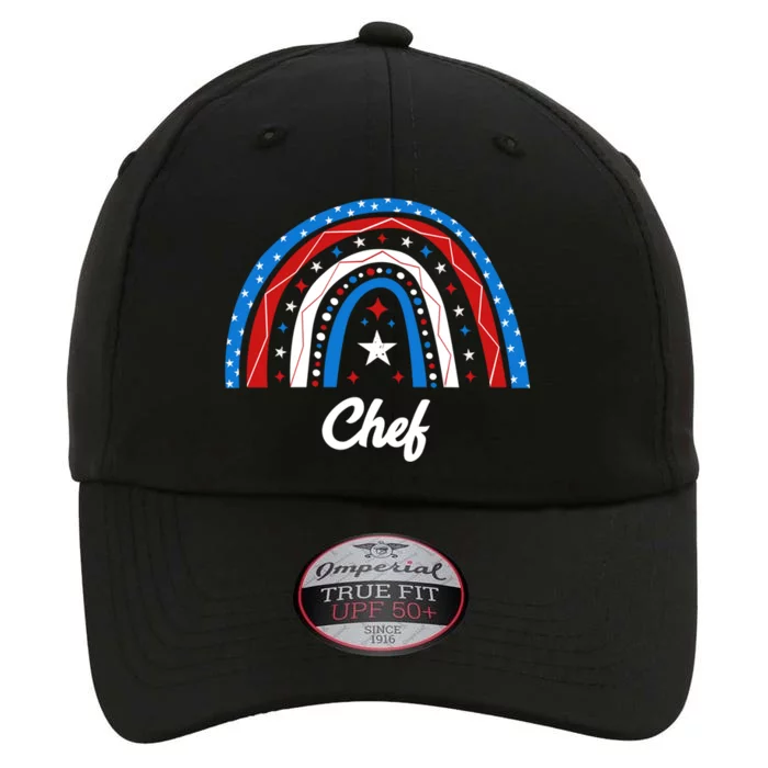 Chef Usa Flag 4th Of July American Gift The Original Performance Cap