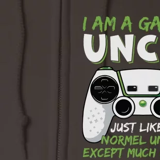 Crazy Uncle Funny Uncle Gaming Video Game Uncle Full Zip Hoodie