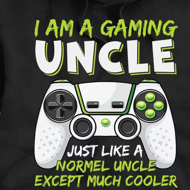 Crazy Uncle Funny Uncle Gaming Video Game Uncle Tie Dye Hoodie