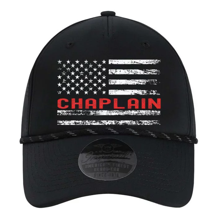 Chaplain Usa Flag Profession Retro Job Title Performance The Dyno Cap