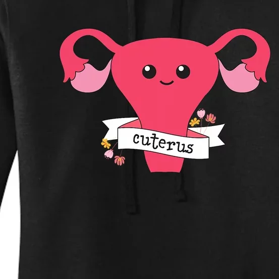 Cuterus Uterus Feminist Lgbt Feminism Women's Pullover Hoodie