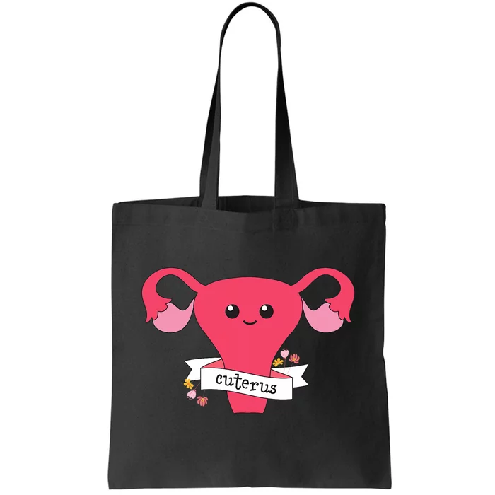 Cuterus Uterus Feminist Lgbt Feminism Tote Bag