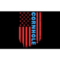 Cornhole Us Flag Bumper Sticker