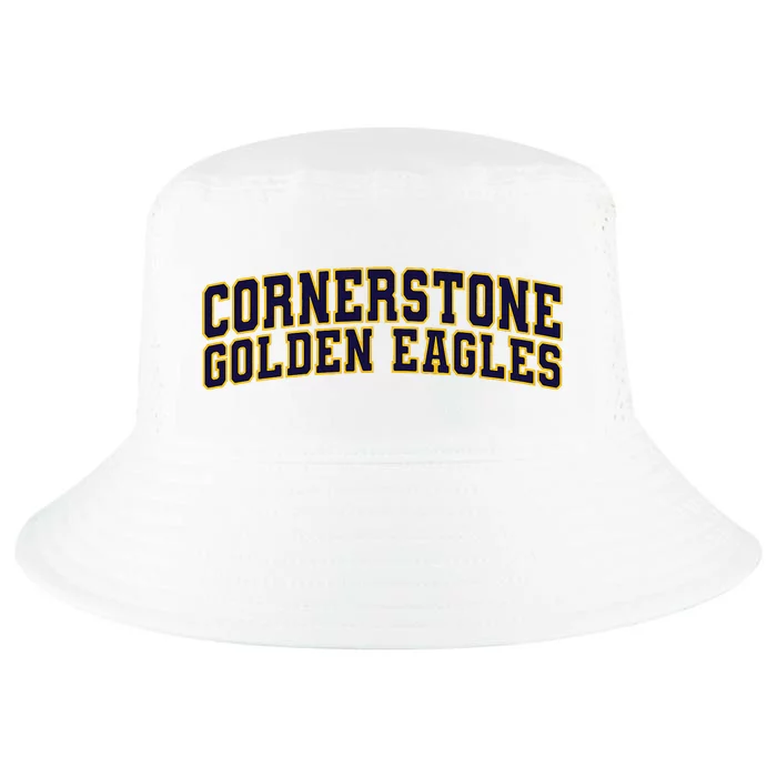 Cornerstone University Golden Eagles Cool Comfort Performance Bucket Hat