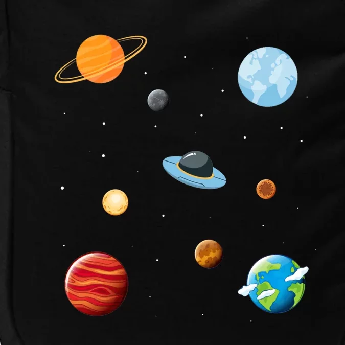 Cosmos Universe Galaxy Planets Earth Solar System Astronaut Meaningful Gift Impact Tech Backpack