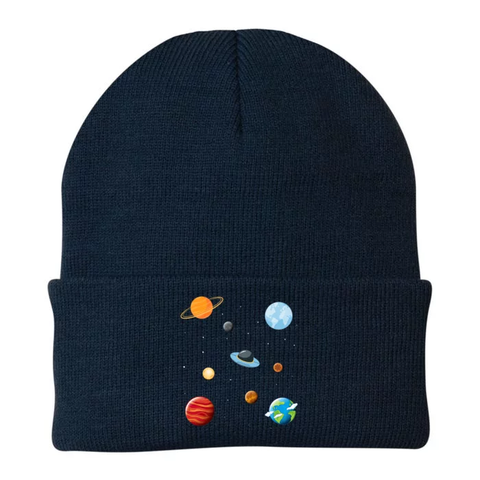 Cosmos Universe Galaxy Planets Earth Solar System Astronaut Meaningful Gift Knit Cap Winter Beanie