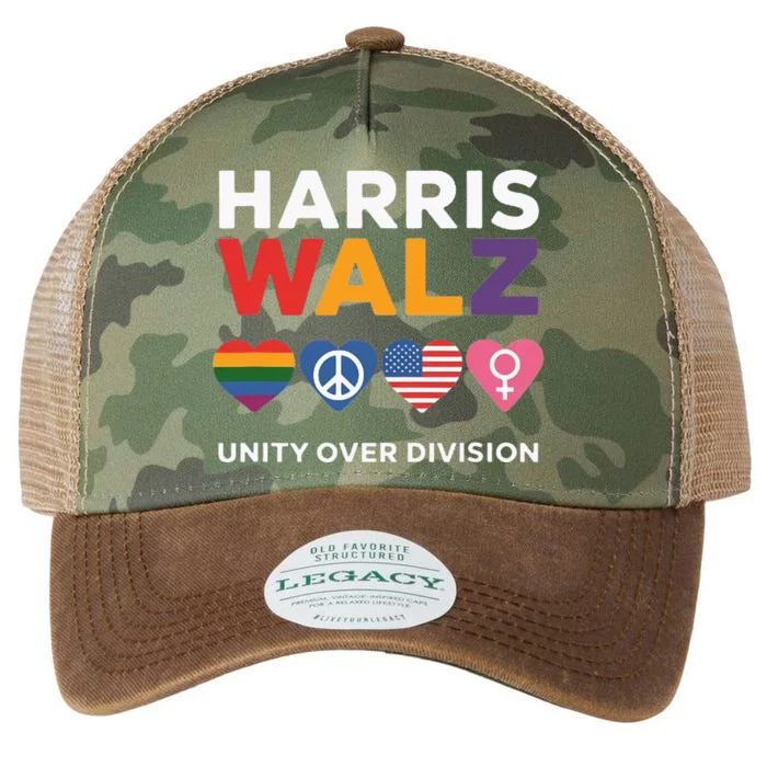 Choose Unity Harris Walz Legacy Tie Dye Trucker Hat