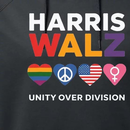 Choose Unity Harris Walz Performance Fleece Hoodie