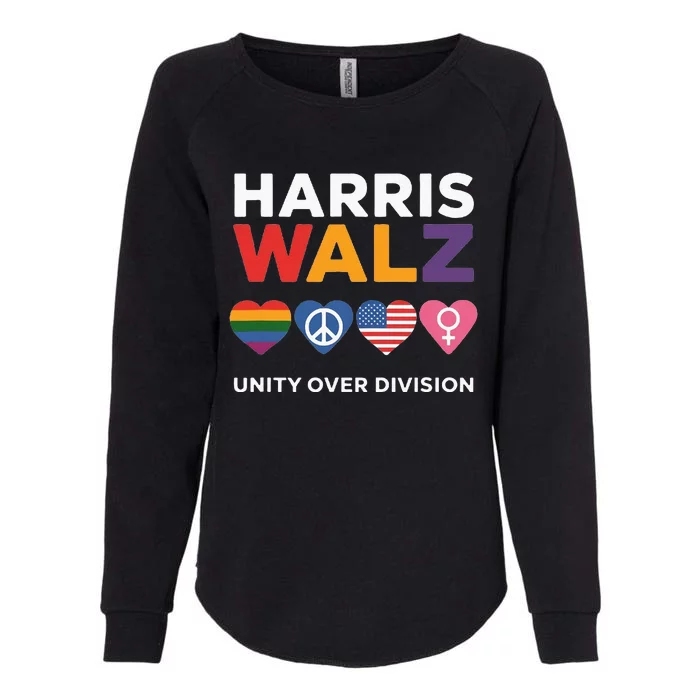 Choose Unity Harris Walz Womens California Wash Sweatshirt