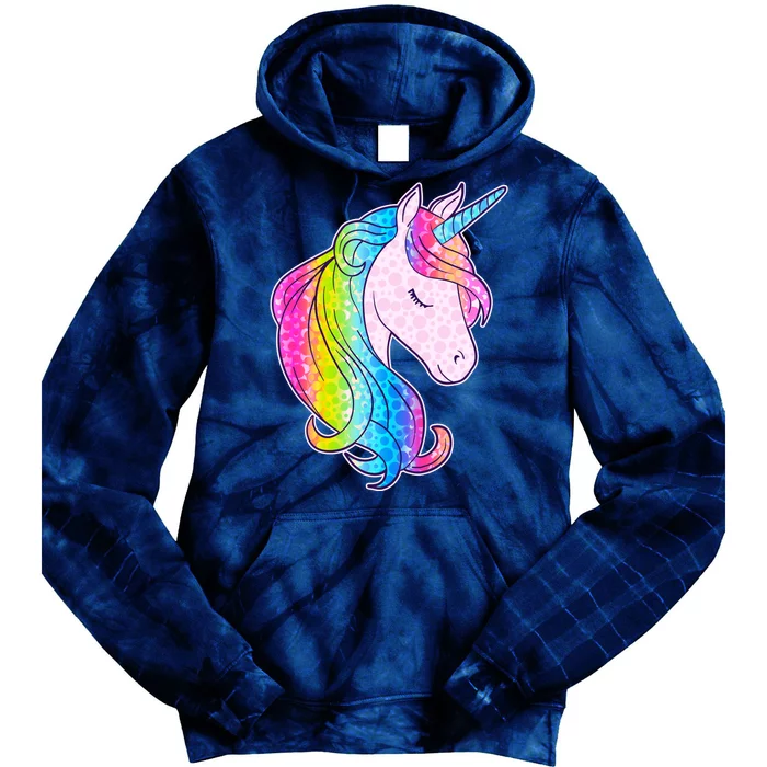 Cute Unicorn International Dot Day Make Your Mark Tie Dye Hoodie