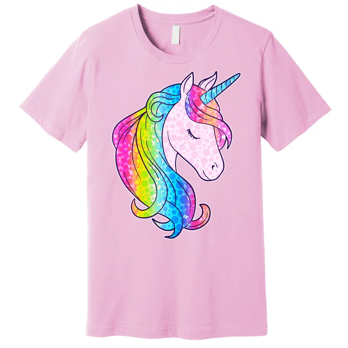 Cute Unicorn International Dot Day Make Your Mark Premium T-Shirt