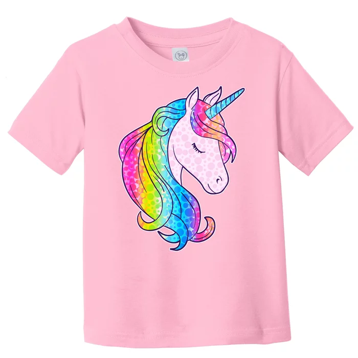 Cute Unicorn International Dot Day Make Your Mark Toddler T-Shirt