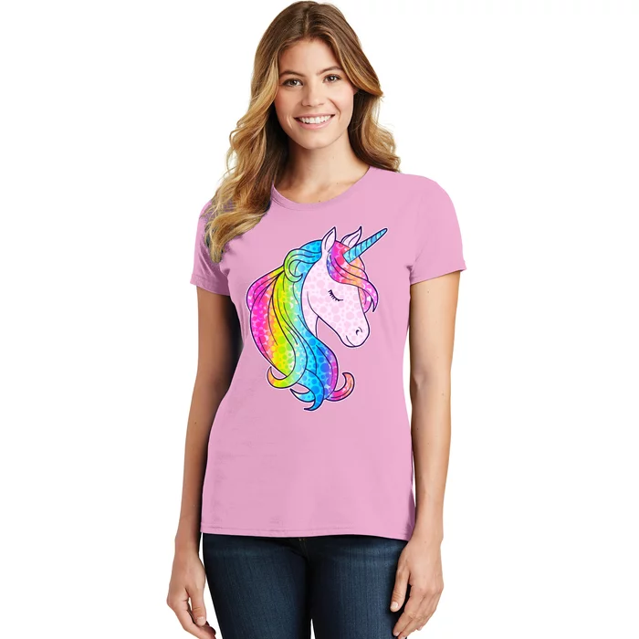 Cute Unicorn International Dot Day Make Your Mark Women's T-Shirt