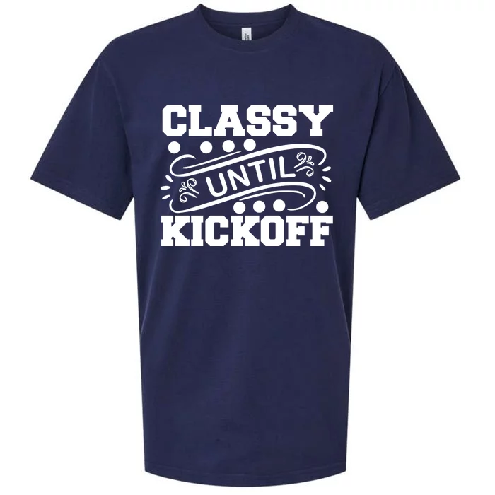 Classy Until Kickoff Sueded Cloud Jersey T-Shirt