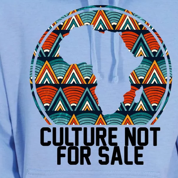 Culture Not For Sale Black History African Pride Unisex Surf Hoodie