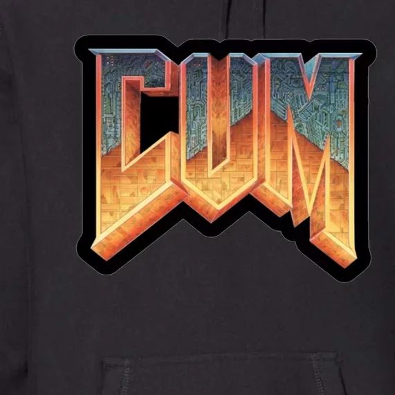 Cum Doom Premium Hoodie