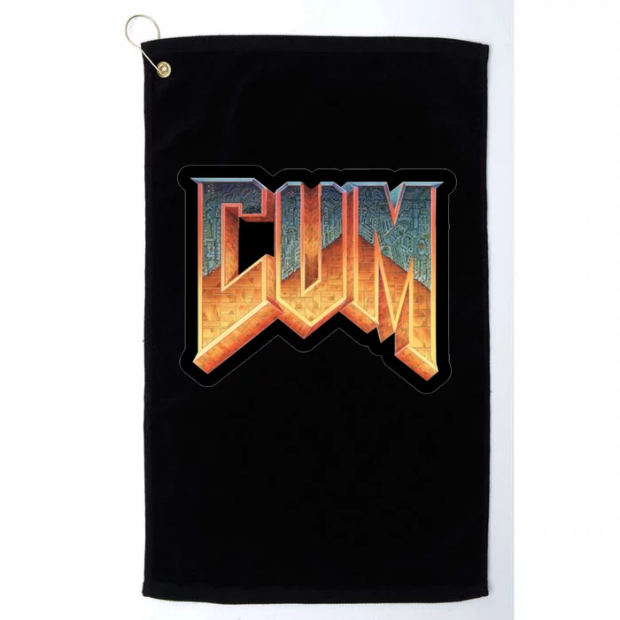 Cum Doom Platinum Collection Golf Towel