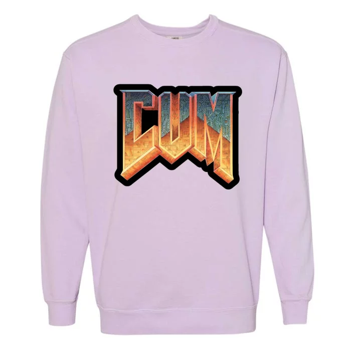 Cum Doom Garment-Dyed Sweatshirt