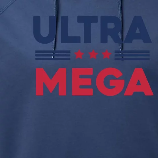 Cool Ultra Mega Vote 2024 Performance Fleece Hoodie