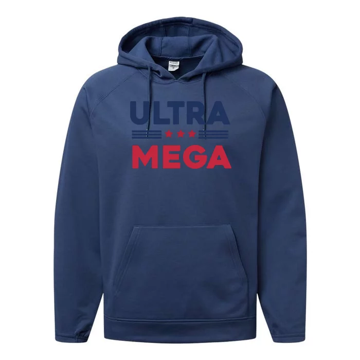 Cool Ultra Mega Vote 2024 Performance Fleece Hoodie