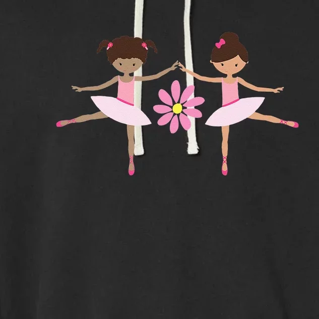 Cute Unique & Modern Ballet & Ballerina & Gift Garment-Dyed Fleece Hoodie