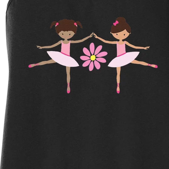 Cute Unique & Modern Ballet & Ballerina & Gift Women's Racerback Tank