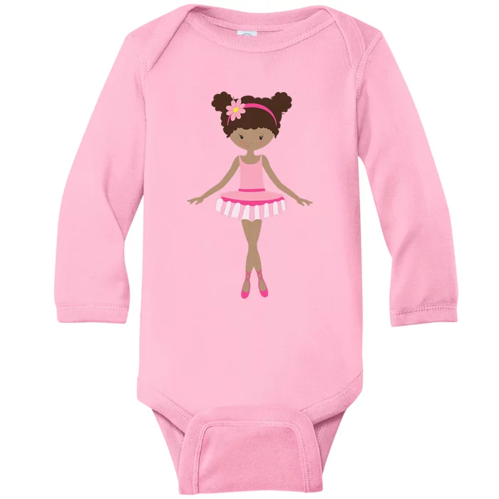 Cute Unique & Modern Ballet & Ballerina & Gift Baby Long Sleeve Bodysuit